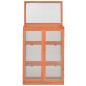 Preview: Gewächshaus-Schrank Holz 75x47x109 cm