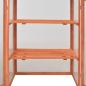 Preview: Gewächshaus-Schrank Holz 75x47x109 cm