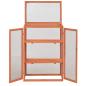 Preview: Gewächshaus-Schrank Holz 75x47x109 cm