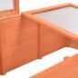 Preview: Frühbeet Holz 100x50x34 cm