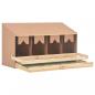 Preview: 4er Legenest 106x40x59 cm Massivholz Kiefer