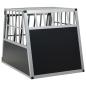 Preview: Hundetransportbox mit Einzeltür 65 x 91 x 69,5 cm