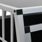 Preview: Hundetransportbox mit Doppeltür 94 x 88 x 69 cm