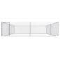 Preview: Outdoor-Hundezwinger Verzinkter Stahl 4 x 4 x 1 m