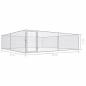 Preview: Outdoor-Hundezwinger Verzinkter Stahl 4 x 4 x 1 m