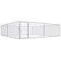 Preview: Outdoor-Hundezwinger Verzinkter Stahl 4 x 4 x 1 m