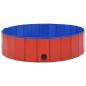 Preview: Hundepool Faltbar Rot 120 x 30 cm PVC
