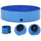Preview: Hundepool Faltbar Blau 120 x 30 cm PVC