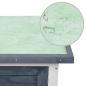 Preview: Kaninchenstall 1 Ebene Grau Holz