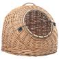 Preview: Katzen-Transportkorb 60x45x45 cm Natürliche Weide