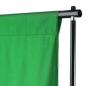Preview: Fotohintergrund Baumwolle Grün 500 x 300 cm Chroma-Key