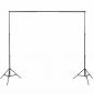 Preview: Fotostudio-Set mit 5 farbigen Hintergründen und einstellbarer Aufhängung