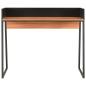Preview: Schreibtisch Schwarz und Braun 90x60x88 cm