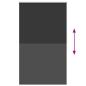 Preview: Verdunkelungsrollo 84,4 x 175 cm, Stoffbreite 80 cm, schwarz