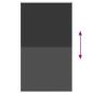 Preview: Verdunkelungsrollo 104,4 x 175 cm, Stoffbreite 100 cm, schwarz