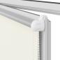 Preview: Verdunkelungsrollo 120 x 175 cm creme