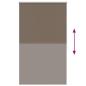 Preview: Verdunkelungsrollo 124,4 x 175 cm, Stoffbreite 120 cm, Kaffeebraun