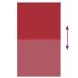 Preview: Verdunkelungsrollo 124,4 x 175 cm, Stoffbreite 120 cm, rot