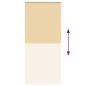 Preview: Verdunkelungsrollo 84,4 x 230 cm, Stoffbreite 80 cm, Beige