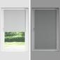 Preview: Verdunkelungsrollo 80 x 230 cm grau