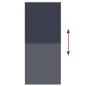 Preview: Verdunkelungsrollo Verdunklungsrollo 100 x 230 cm blau