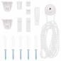 Preview: Verdunkelungsrollo Rollo 120 x 230 cm creme