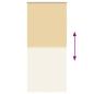 Preview: Verdunkelungsrollo 120 x 230 cm beige