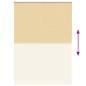 Preview: Verdunkelungsrollo  140 x 230 cm beige
