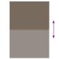 Preview: Verdunkelungsrollo140 x 230 cm coffee