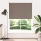 Preview: Verdunkelungsrollo 160 x 230 cm braun