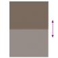 Preview: Verdunkelungsrollo 160 x 230 cm braun