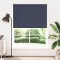 Preview: Verdunkelungsrollo 160 x 230 cm blau