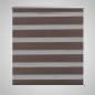 Preview: ARDEBO.de - Doppelrollo 80 x 175 cm coffee