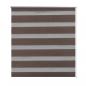 Preview: Doppelrollo 80 x 175 cm coffee