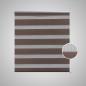 Preview: Doppelrollo 80 x 175 cm coffee