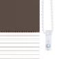 Preview: Doppelrollo Seitenzug Duo Rollo 120 x 175 cm brau