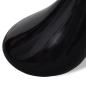 Preview: Couchtisch mit Runder Glasplatte Hochglanz Schwarz 