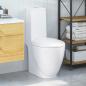 Preview: Keramik-Toilette Abgang Horizontal Weiß