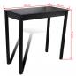 Preview: Bartisch MDF Schwarz 115×55×107 cm 