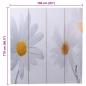 Preview: Raumteiler klappbar 160 x 170 cm Blume
