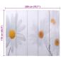 Preview: Raumteiler klappbar 200 x 170 cm Blume 