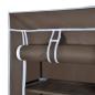 Preview: Schuhschrank Schuhregal 8 Schicht 57 x29 x162 cm Braun