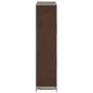 Preview: Schuhschrank Schuhregal Schuhablage 5 Schicht 58 x 28 x 106 cm Braun