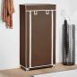 Preview: Schuhschrank Schuhregal Schuhablage 5 Schicht 58 x 28 x 106 cm Braun