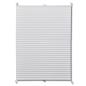 Preview: Verdunklungsplissee 90×125 cm Weiß