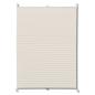 Preview: Plissee Faltrollo Rollo Plisseerollo 60x125cm Creme
