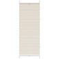 Preview: Plissee Faltrollo Rollo Plisseerollo 60x125cm Creme
