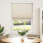 Preview: Plissee Faltrollo Rollo Plisseerollo 70x125cm Creme