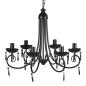 Preview: Pendelleuchte Lampe Leuchte 6 Lampenfassung