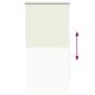 Preview: Verdunklungsrollo Verdunkelungsrollo Rollo 60x120 creme